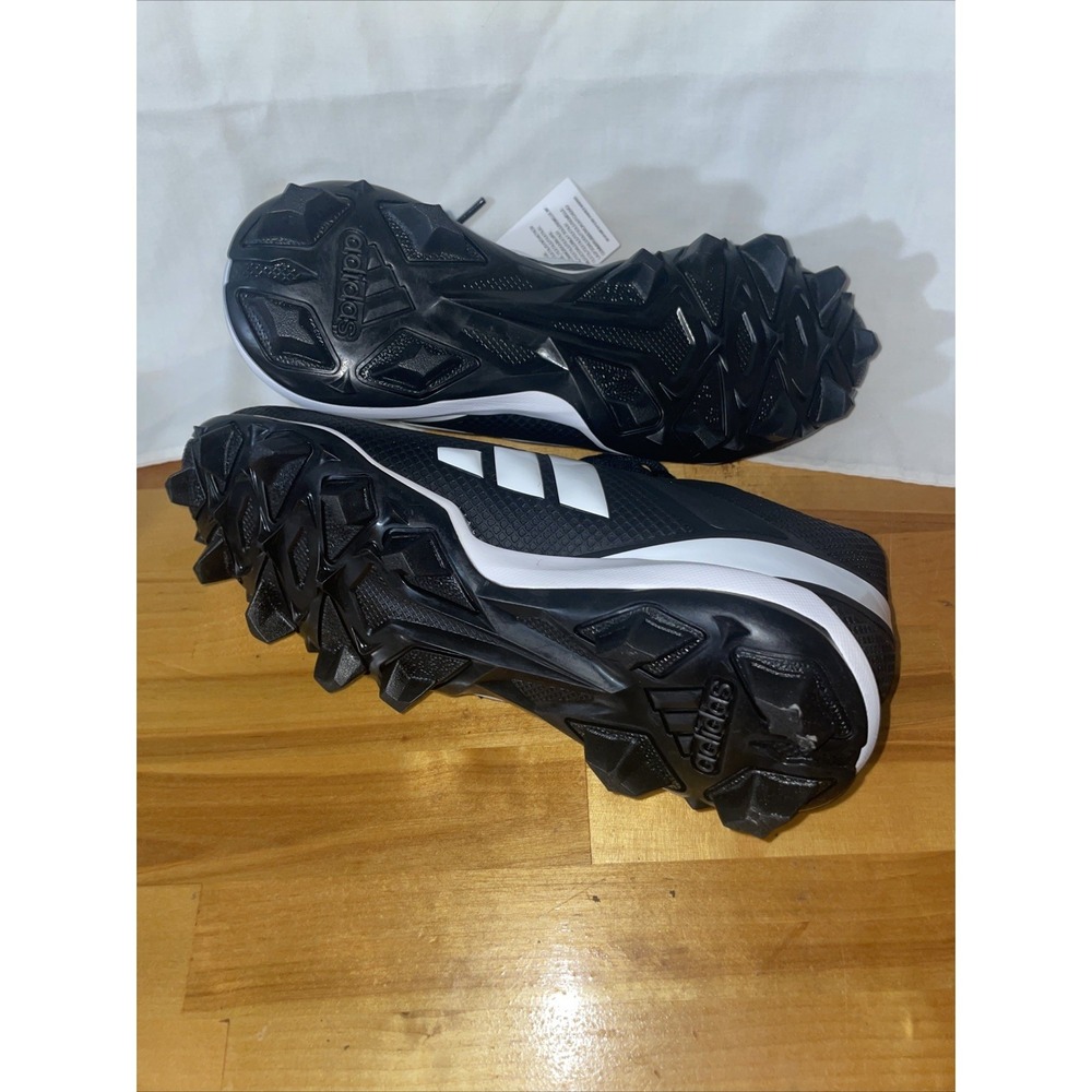 adidas Adizero Impact.2 Youth Football Cleats - Black & White - IE3996 Size 4.5 - Picture 8 of 8